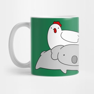 Chicken and Koala Mug